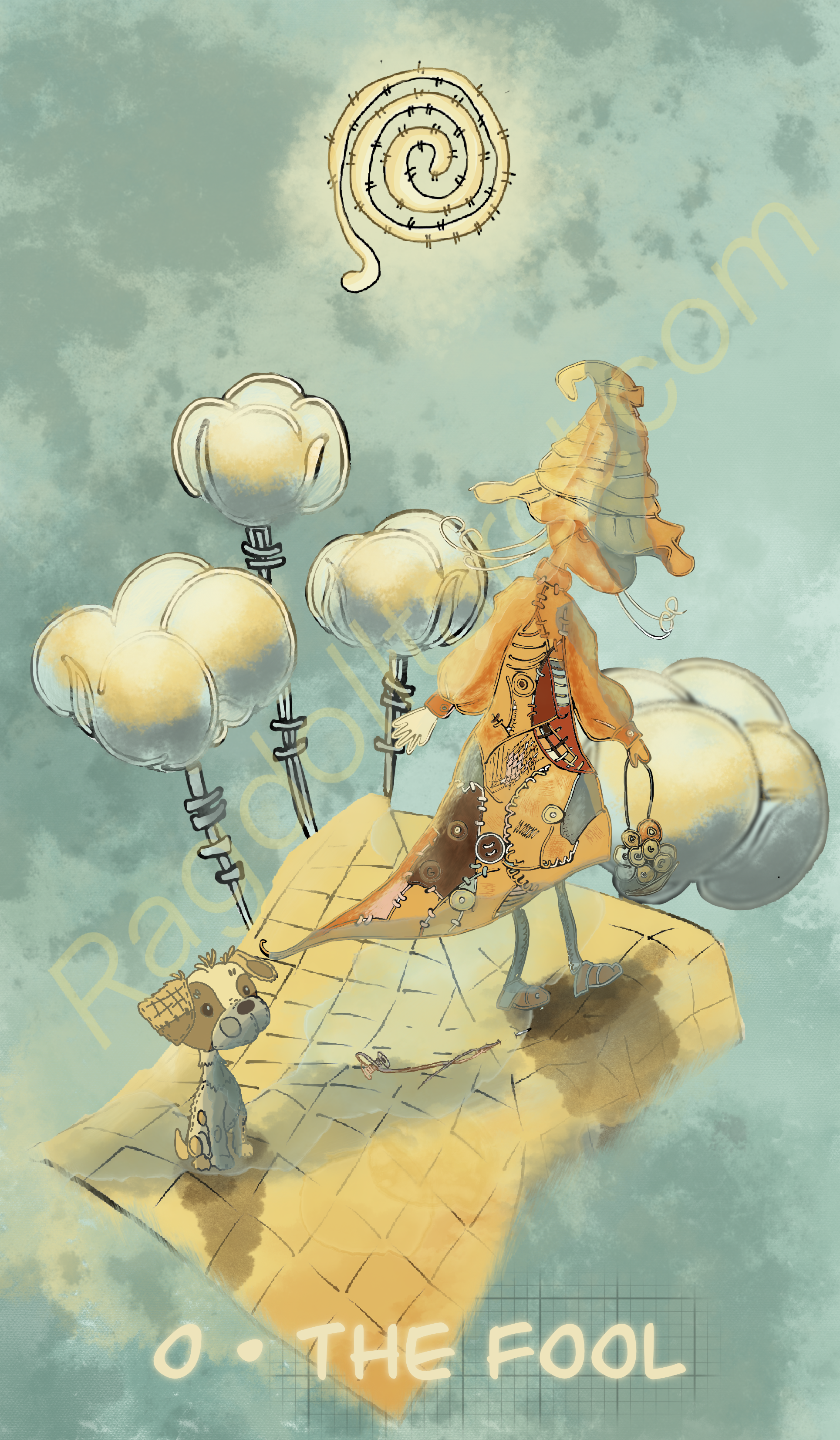 The Fool — Ragdoll Tarot